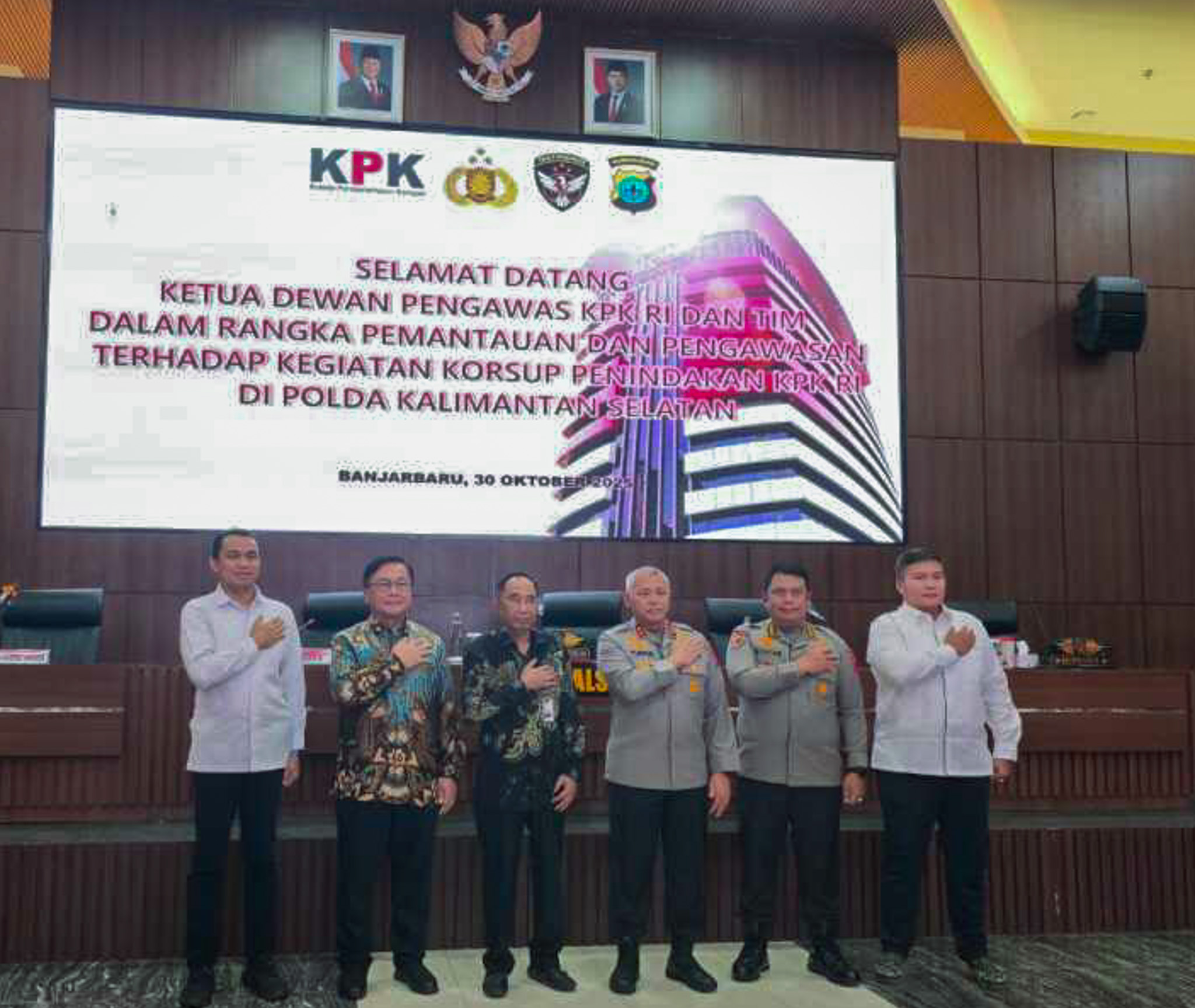 pemantauan kegiatan korsup KPK di Kalsel