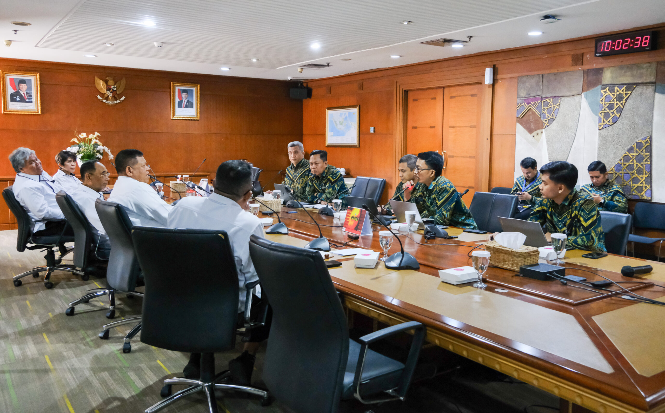 Kunjungan Mahkamah Agung ke kantor Dewan Pengawas KPK